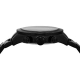 Fossil Autocross Black Dial Black Steel Strap Watch for Men - BQ2875