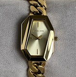 Michael Kors Suri Gold Dial Gold Steel Strap Watch for Women - MK4878