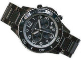 Marc Jacobs Rock Chronograph Limited Edition Gray Dial Gray Steel Strap Watch for Women - MBM5025