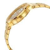 Versace Greca Silver Dial Gold Steel Strap Watch for Men - VEVI00520