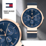 Tommy Hilfiger Lidia Blue Dial Blue Mesh Strap Watch for Women - 1782541