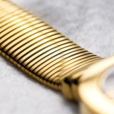 Michael Kors Gramercy Gold Dial Gold Steel Strap Watch for Women - MK7525