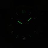 Fossil Neutra Green Dial Brown Leather Strap Watch for Men - FS6073