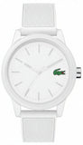 Lacoste 12.12 White Dial White Silicon Strap Watch for Unisex - 2010984