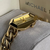 Michael Kors Suri Gold Dial Gold Steel Strap Watch for Women - MK4878