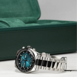 Tissot PR516 Blue Dial Silver Steel Strap Watch for Men - T149.417.11.041.01