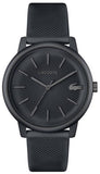 Lacoste 12.12 Gray Dial Gray Silicon Strap Watch for Men - 2011242