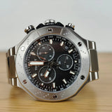 Tissot T-Race Black Dial Gray Steel Strap Watch for Men - T141.417.11.051.01