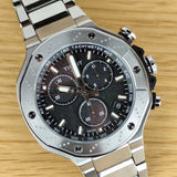 Tissot T-Race Black Dial Gray Steel Strap Watch for Men - T141.417.11.051.01