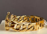 Michael Kors Suri Gold Dial Gold Steel Strap Watch for Women - MK4878
