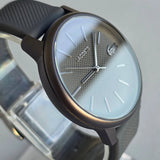 Lacoste 12.12 Gray Dial Gray Silicon Strap Watch for Men - 2011242