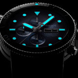Tissot Seastar Black Dial Silver Steel Strap Watch for Men - T120.217.11.061.00