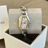 Michael Kors Suri Silver Dial Silver Steel Strap Watch for Women - MK4879