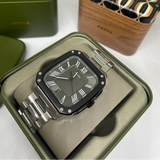 Fossil Crosby Gray Dial Silver Steel Strap Watch for Men - FS6122