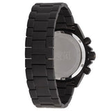 Hugo Boss Ikon Chronograph Black Dial Black Steel Strap Watch for Men - 1513278