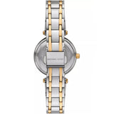 Michael Kors Laney Silver Dial Two Tone Steel Strap Watch for Women - MK4895