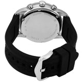 Fossil Tourer Yellow Dial Black Silicon Strap Watch for Men - FS6044