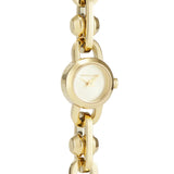 Michael Kors Astor Link Gold Dial Gold Steel Strap Watch for Women - MK4871