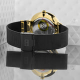 Tommy Hilfiger Lidia Black Dial Black Mesh Strap Watch for Women  - 1782540