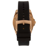 Emporio Armani Sport Quartz Black Dial Black Rubber Strap Watch For Men - AR11101