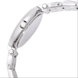 Michael Kors Laney Brown Dial Silver Steel Strap Watch for Women - MK4894
