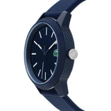 Lacoste 12.12 Blue Dial Blue Silicon Strap Watch for Men - 2010987