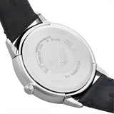 Emporio Armani Ruggero Grey Dial Black Leather Strap Watch for Men  - AR11277
