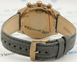 Emporio Armani  Zeta  Brown Dial Gray Fabric Strap Watch for Men - AR1976