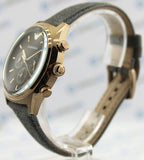 Emporio Armani  Zeta  Brown Dial Gray Fabric Strap Watch for Men - AR1976