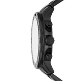Fossil Bannon Black Dial Black Steel Strap Watch for Men - BQ2587