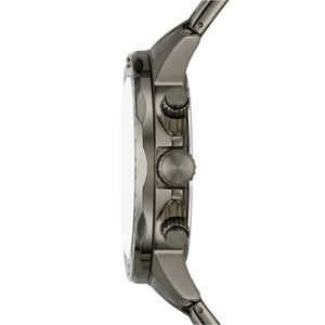 Fossil Bannon Black Dial Gray Steel Strap Watch for Men - BQ2705