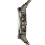 Fossil Bannon Black Dial Gray Steel Strap Watch for Men - BQ2705