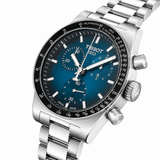 Tissot PR516 Blue Dial Silver Steel Strap Watch for Men - T149.417.11.041.01