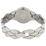 Calvin Klein Snake Black Dial Silver Steel Strap Watch For Women - K6E23141