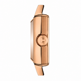 Tissot T-Lady Silver Dial Brown Leather Strap Watch for Women - T058.109.36.031.02