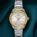 Tissot PR 100 Silver Dial Gray Steel Strap Watch for Women - T150.210.21.031.00