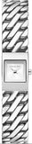 Michael Kors Darrington Silver Dial Silver Steel Strap Watch for Women - MK4909