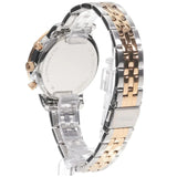 Fossil Neutra White Dial Two Tone Steel Strap Watch for Women - ES5279