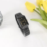 Fossil Raquel Black Dial Black Metal Bracelet Watch for Women - ES5385