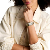 Fossil Raquel 2 Tone Dial 2 Tone Steel Strap Watch for Women- ES5399