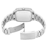 Fossil Crosby Blue Dial Silver Steel Strap Watch for Men - FS6121