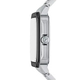 Fossil Crosby Gray Dial Silver Steel Strap Watch for Men - FS6122