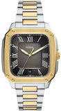 Fossil Crosby Gray Dial Two Tone Steel Strap Watch for Men - FS6123