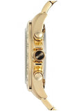 Hugo Boss Ikon Chronograph Blue Dial Gold Steel Strap Watch for Men - 1513340