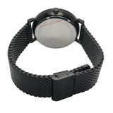 Michael Kors Irving Quartz Black Dial Black Mesh Bracelet Watch For Men - MK8742