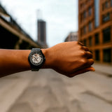 Fossil Bannon Black Dial Black Steel Strap Watch for Men - BQ2679