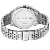 Lacoste Vienna Blue Dial Silver Steel Strap Watch for Men - 2011049