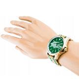 Lacoste Capbreton Green Dial 2 Tone Steel Strap Watch for Men- 2010962