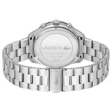 Lacoste Boston Beige Dial Silver Steel Strap Watch for Men - 2011271