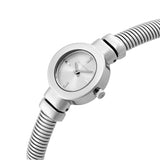 Michael Kors Gramercy Silver Dial Silver Steel Strap Watch for Women - MK7529
